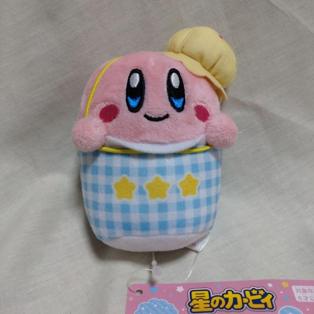 Japan Anime Kirby's Dream Land Ice parlor mascot stuffed toy Plush doll premium