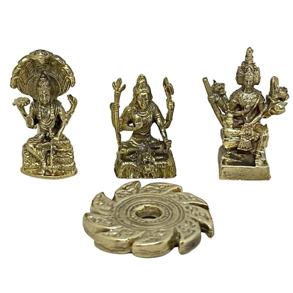 Mini Deity Brass Statues Mini Deity Brass Statues