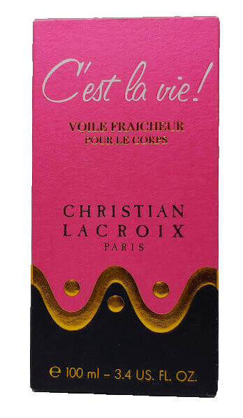 新品未使用 クリスチャン ラクロワ セラヴィ 100ml ❤️C'EST LA VIE CRISTIAN LACROIX REFRESHING MOISTURE GEL 3.4OZ