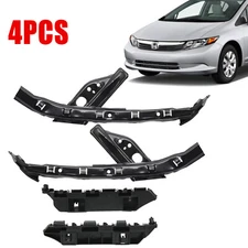 For CIVIC Sedan 2012-2015 Headlight & Bumper Brackets Front 4PC Support Retainer