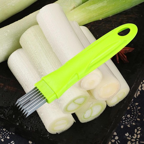 Trituratore per scalogno, tritatutto veloce, coltello per tritare, cipolla - Foto 2 di 7