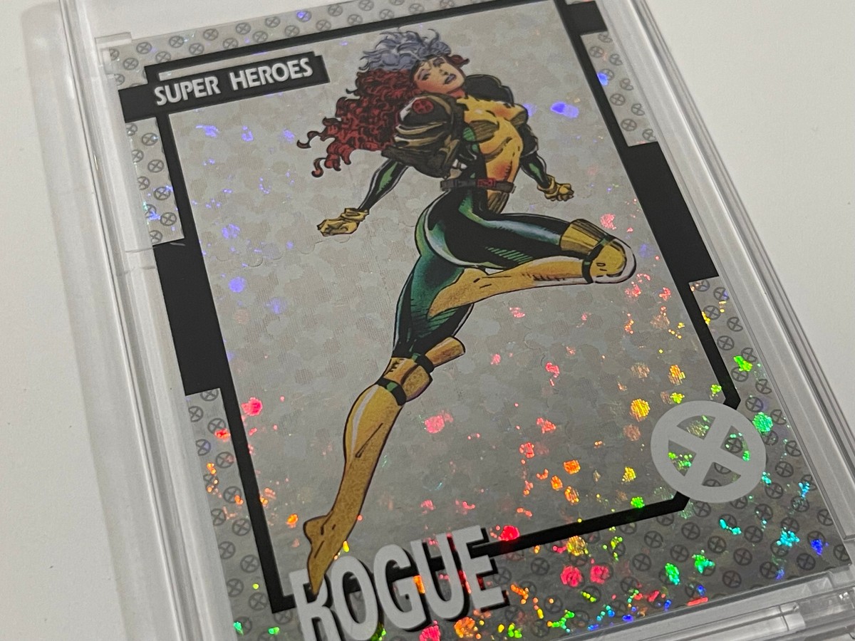 marvel allure ヴァルキュリー　サインカード UPPER DECK FLEER 2023 KITH MARVEL X-MEN '92 ROGUE SILVER FOIL CARD