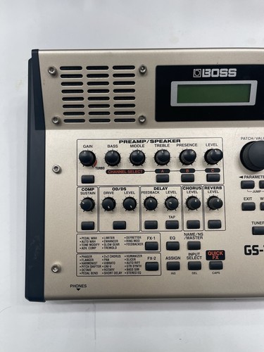 Boss GS-10 Guitar Multi Effects System Processor USB Audio Interface + PSU - Picture 2 of 6