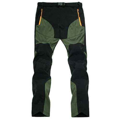 Mens Shell Cargo Trousers Outdoor Hiking Walking Soft Combat Pants Bottoms Work~ - Picture 18 of 27