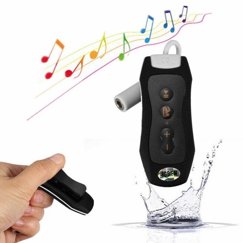 IPX8 Waterproof Underwater Music Sports MP3 Player For Swimming With Headset - Picture 4 of 13