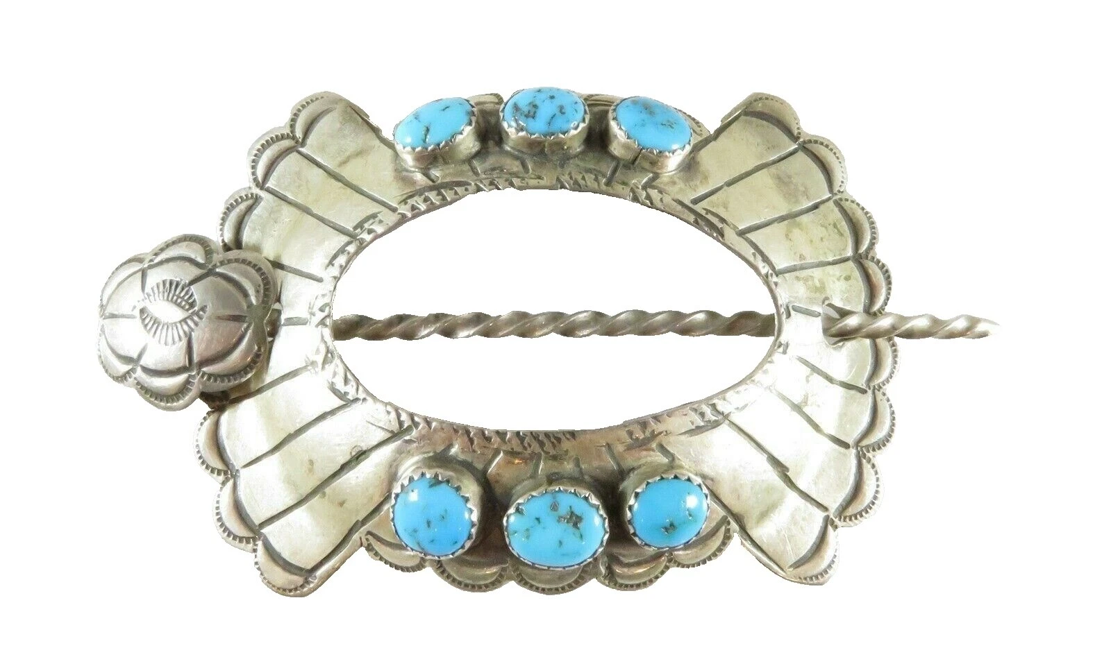 Винтажные аксессуары для волос из стерлингового серебра