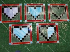 8bit Mana Heart, Retro RPG Gaming Heart 8bit Stained Glass NES SNES, Zelda, Link