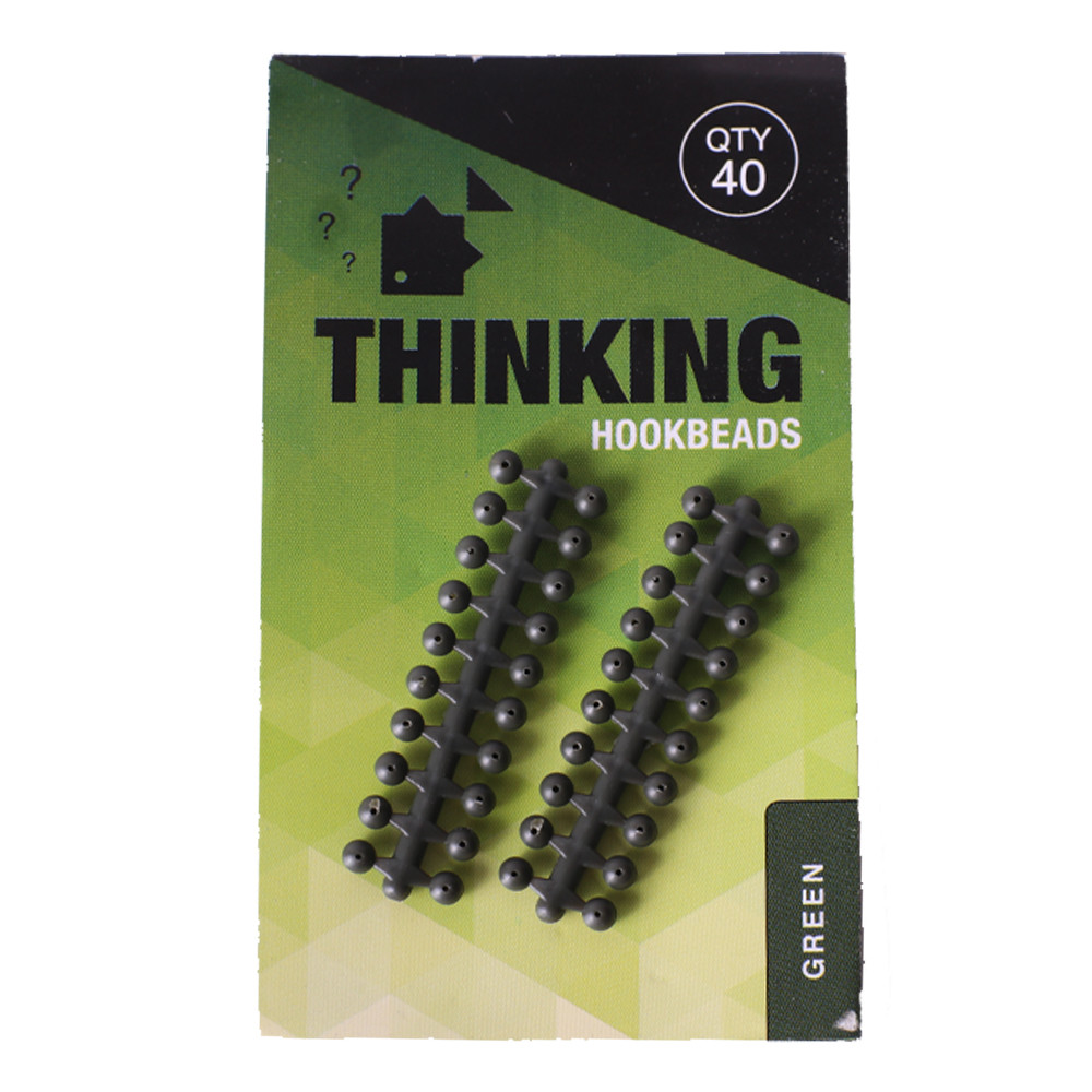 Thinking Anglers Rubber Hook Beads Green Carp Fishing Hook Beads