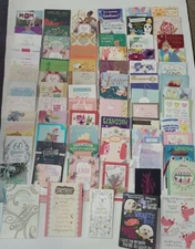 Hallmark & More Greeting Cards NO Envelopes Mixed Bulk Lot of 135 Crafts Read⬇️1