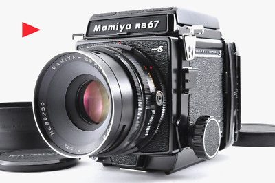 Mamiyaマミヤ RB67 PRO S SekorーC 127mm/65mm Mamiya RB67 Pro S w/ Sekor C 127mm F/3.8 with Hood & 120