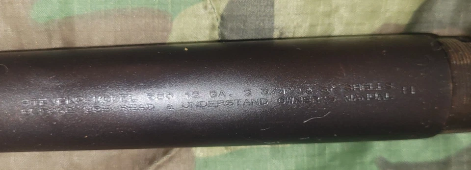 Stevens 350 18,5 pulgadas cañón escopeta cilindro fijo agujero estrangulador Foto 4 de 4