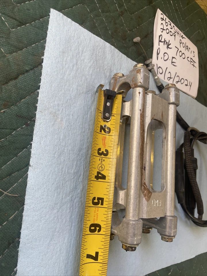 2009 Polaris RMK 700 руль стояк удлинитель дроссельный кабель 263 - Изображение 3 из 4