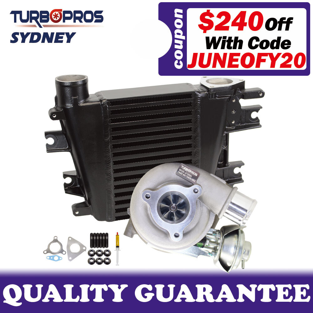 Upgrade Turbo 75mm Intercooler for Nissan Patrol GU 3.0L DI 2000-2007