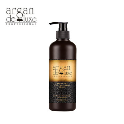 Argan Oil Curl Defining Cream by Argan De Luxe, 8.11 Oz./240 mL, 100% Argan Oil