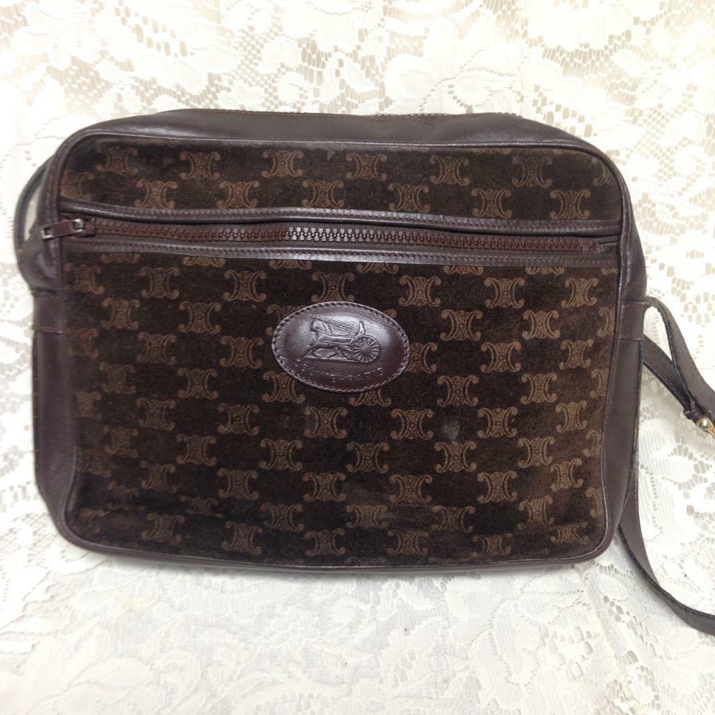 Louis Vuitton Stamp Bag Brown Suede Handbag (Pre-Owned) - ShopStyle