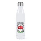 Personalised There's So Mushroom In My Heart For You Double Wall Water Bottle