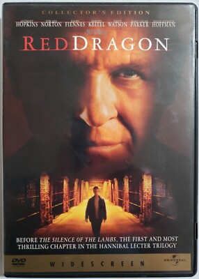Red Dragon DVD 2002
