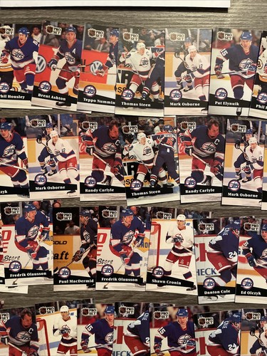 1991 Pro Set Proset Winnipeg Jets Lot Of 50 cards NHL, see photo - Picture 10 of 17