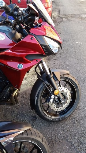052352 Fenda Extenda für Yamaha Tracer 700 (2016-2019) Frontkotflügelverlängerung - Bild 5 von 5