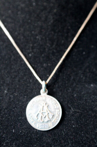PATTERSON BROS. STERLING 1924 SAULT STE MARIE PUBLIC SCHOOL PENDANT