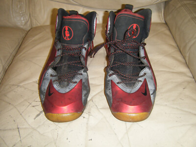 Nike Lil Penny Posite 2014 University Red sz 11.5 AS IS