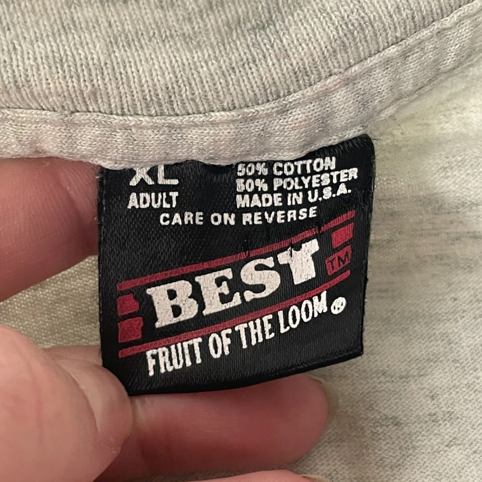 Vtg 80's BEST Heather SOUTH BEACHES AAU HEAT Watt Gold 50/50 Basketball T Shirt - Image 4 of 4