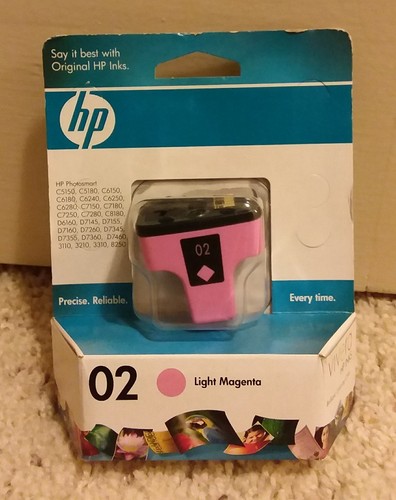 hp 02 light magenta ink cartridge