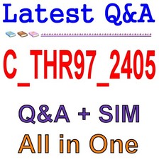 Best Exam Practice Material for C THR97 2405 Exam Q A