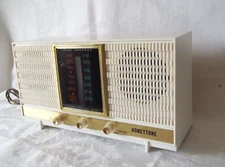 Rare Vintage 1960’s Sansei Honeytone AM/FM/AFC Tube Radio, AM & AFC Works