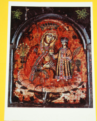 AK. Our Lady with Child, Greek, Private Owned. Unmarked. (7300)