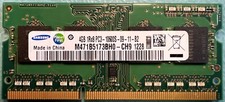 Samsung M471B5173BH0-CH9 4GB PC3-10600 DDR3-1333MHz SODIMM Laptop Memory RAM
