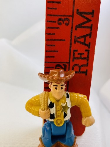 Disney Woody 2” Figure Fisher Price Pixar Toy Story 3 Geo Trax - Picture 6 of 8