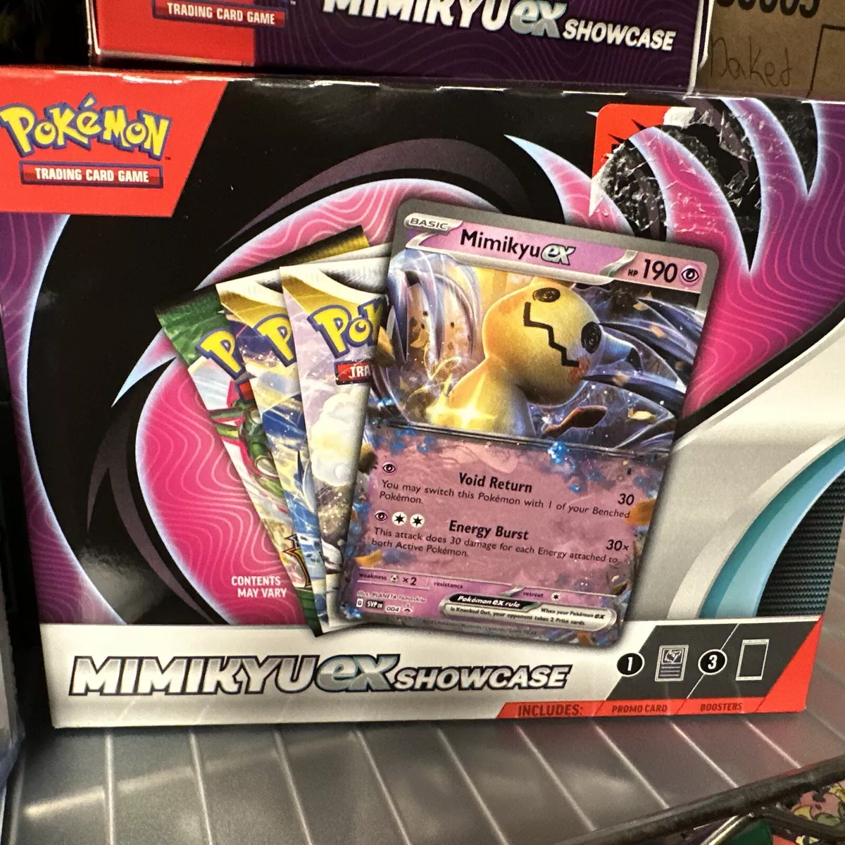 Pokemon Trading Card Game: Mimikyu ex Box