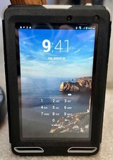 Verizon Ellipsis 7 QMV7A/B 4G WiFi Android Tablet Black 7" 8GB With Case Bundle