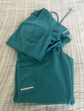 Teal scrub sets women