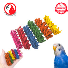 2515 Small Colored Vine Ladders Foot Talon Bird Toys African lovebirds Budgies