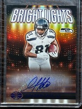 2024 Panini Illusions Football Golden Tate Auto Bright Lights 47/75 Seahawks SSP