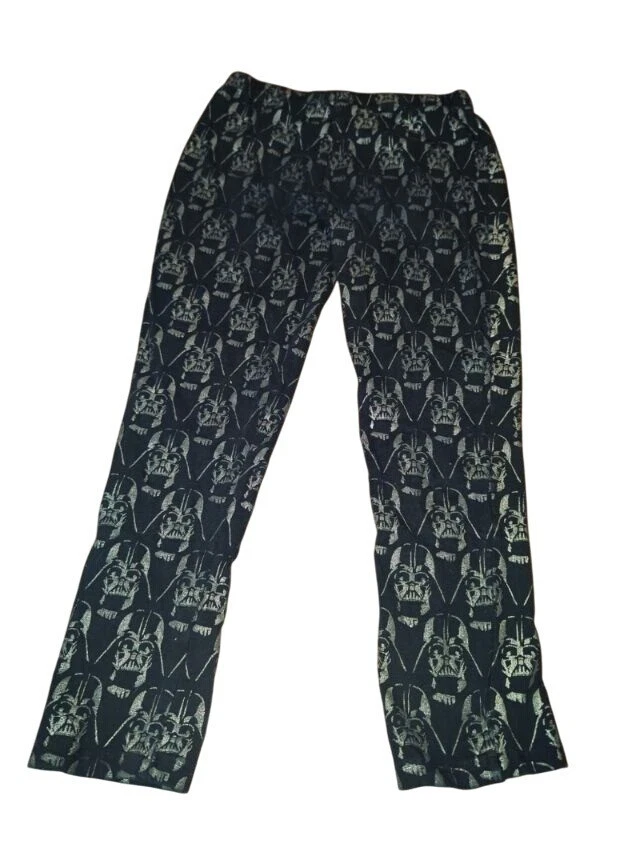 Pantalones de pijama negros Star Wars Darth Vader para niños talla 10/12 ropa de dormir ropa de salón Foto 2 de 2