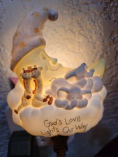 RUSS Night Light God  s Love Lights Our Way for Nursery Babies Room 5.25" Tall