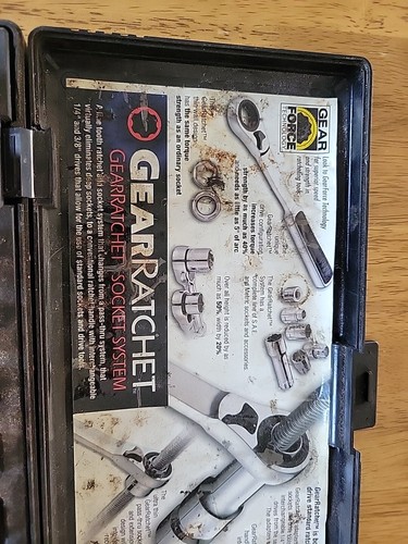 GearWrench 8921 21-Piece GearRatchet Combination SAE & Metric Socket Set In Case - Picture 7 of 9