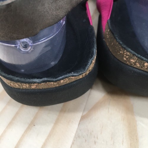 Sandali Keen donna 7,5 slingback marrone rosa slip on casual comodi punta aperta - Foto 4 di 16