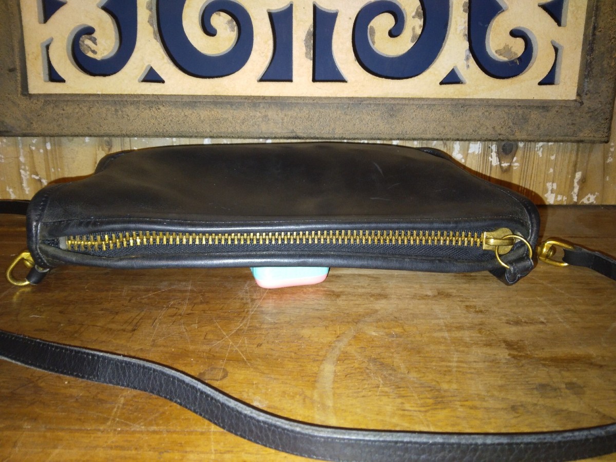 Vintage COACH #9455 Costa Rica Black Leather 