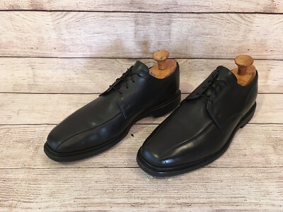 Allen Edmond Mens Black Warren Derby Lace Up Shoes Sz. 10.5 EEE