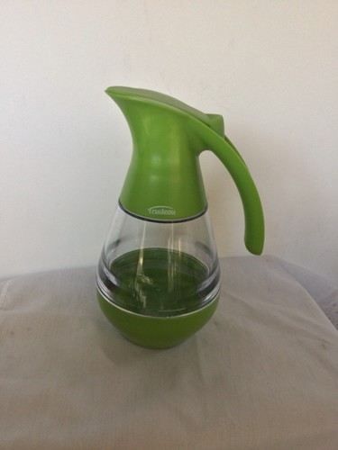 Distributore di aceto olio Trudeau 19 oz colore verde e plastica trasparente 7,5 pollici - Foto 2 di 24