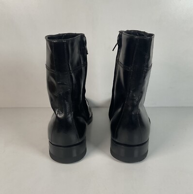 Vintage Florsheim Beetle Boots| Chelsea Style | Black | 9.5  display picture 2