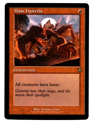 MTG | Mass Hysteria | Innistrad Remastered | NM | EN