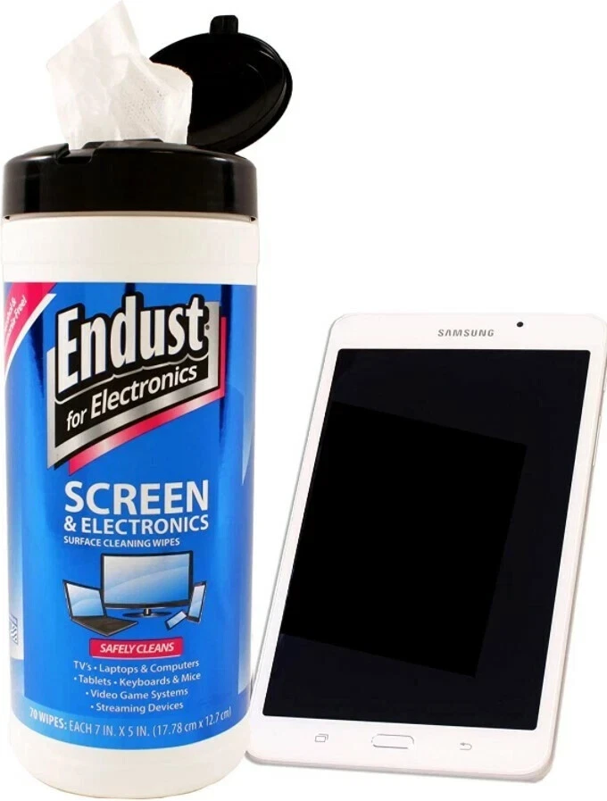 Plasma TV Screen Wipes Flat Screen Cleaner LCD Laptop Monitor Cleaning 70 Count - Image 3 of 4