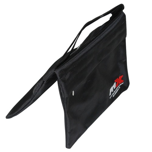 ProX XB-SANDBAG25 25lb Capacity Black Double Zipper Saddlebag Sandbag - Empty - Picture 4 of 4