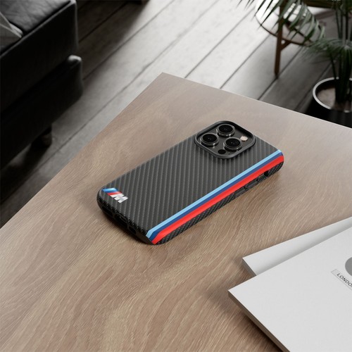 Tough Case For iPhone, Samsung Galaxy, Google Pixel, Graphite Blue Red Stripe - Picture 70 of 217