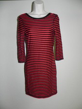 Express Dress Womens Small Red Black Sequin 3/4 Sleeve NWOT